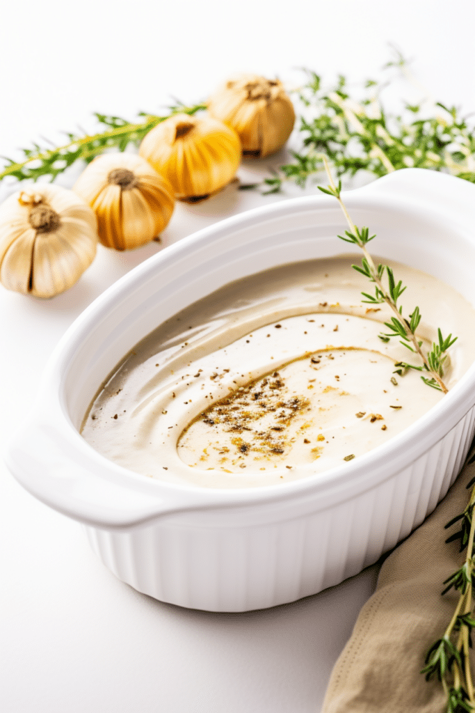 Roasted Garlic and Herb Keto Gravy_001