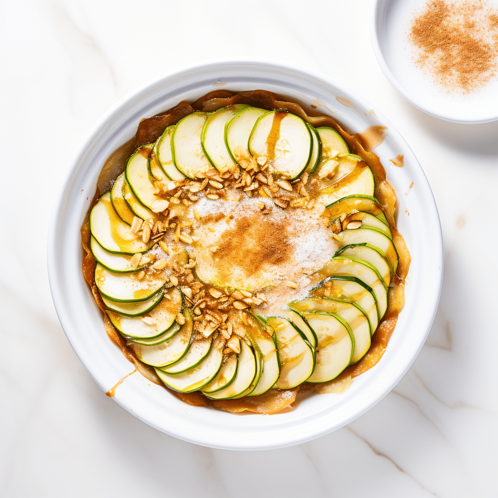 Keto Apple Pie Filling Preparation