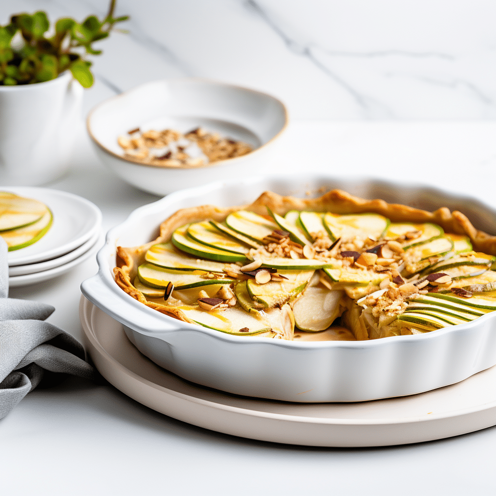 Keto Apple Pie Crust Preparation