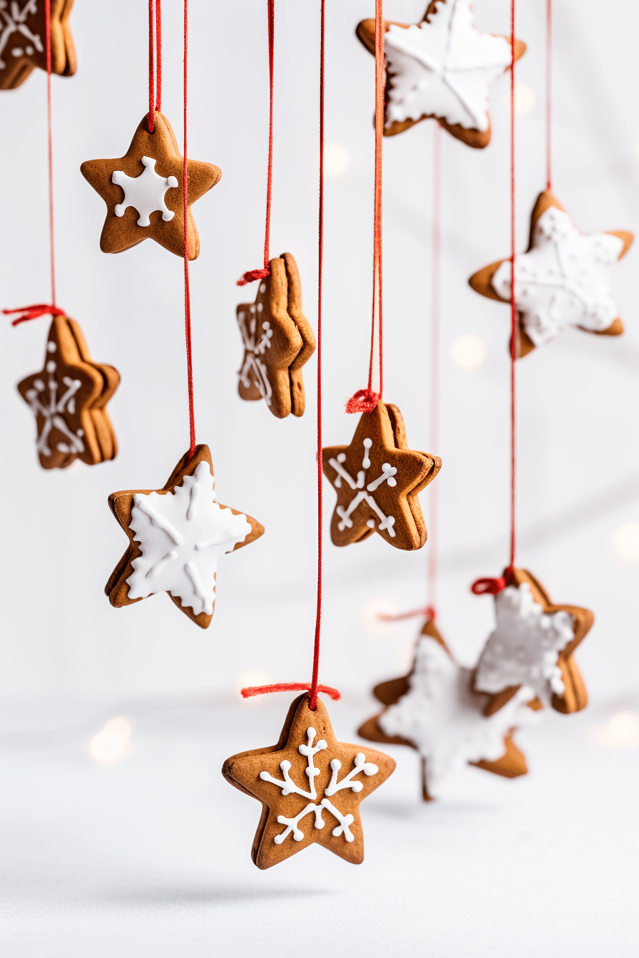 Keto Christmas Tree Decorations on Baking Sheet