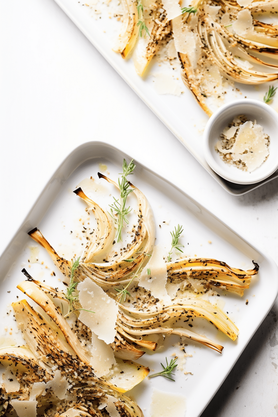Keto Baked Fennel Ready to Serve