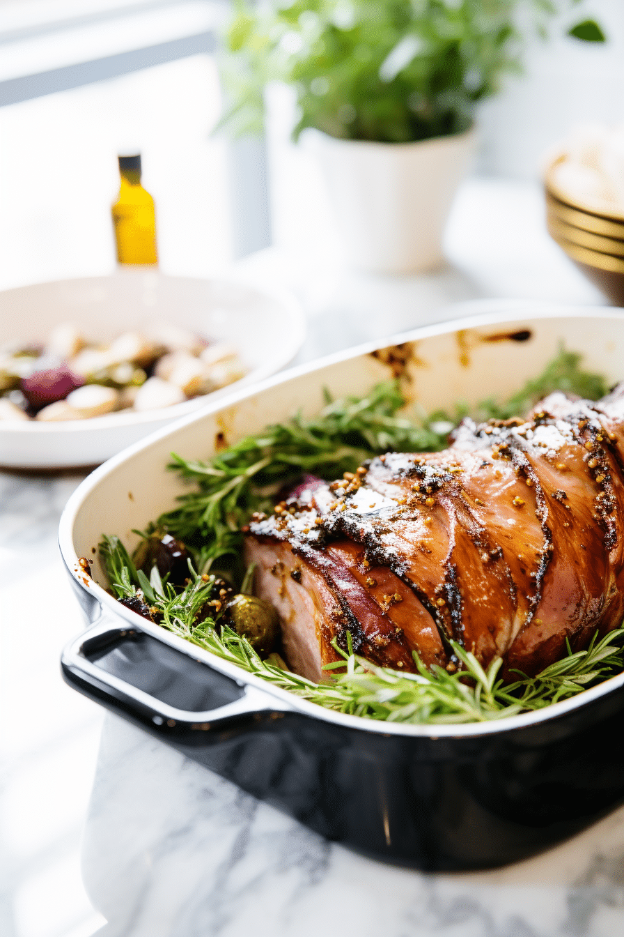 Keto Balsamic Glazed Ham