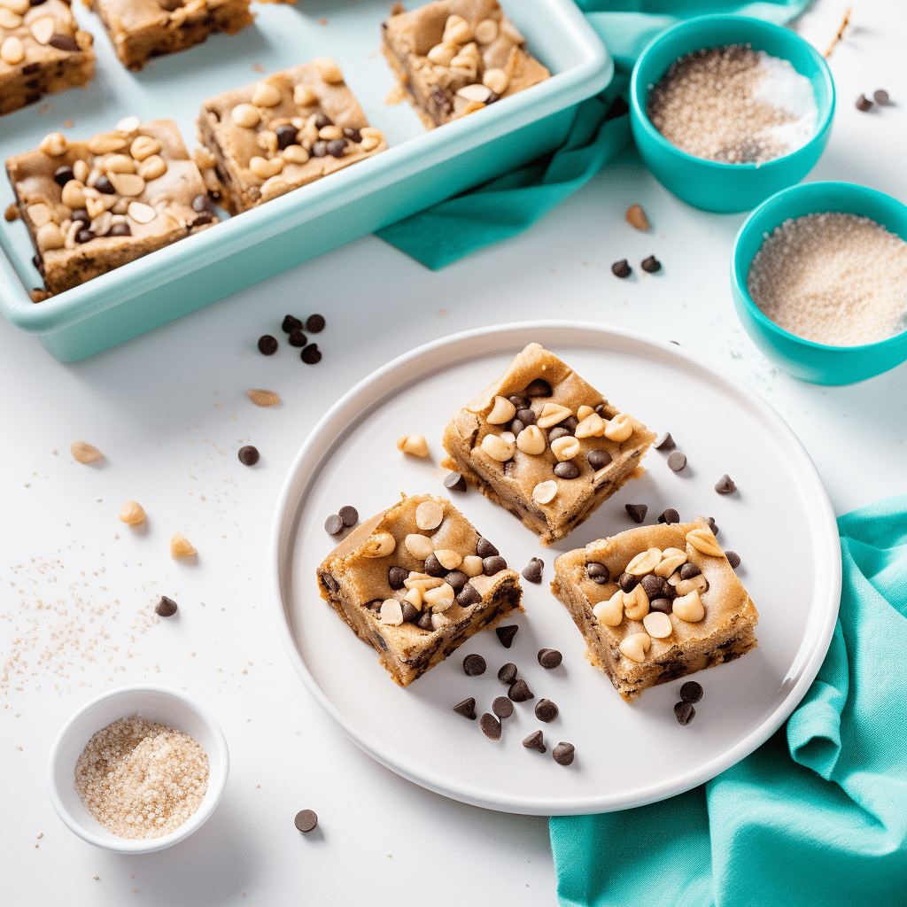 Keto Blondie Batter Preparation