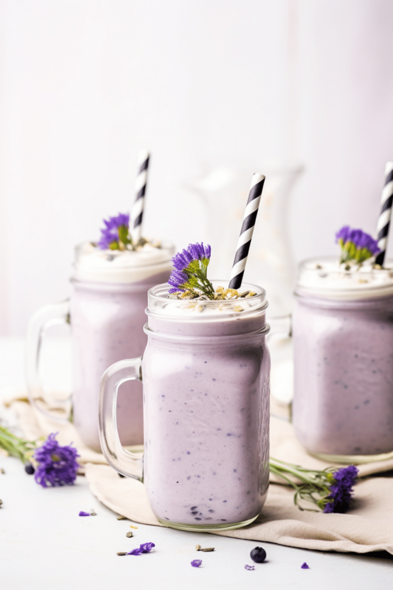keto blueberry milkshake_001