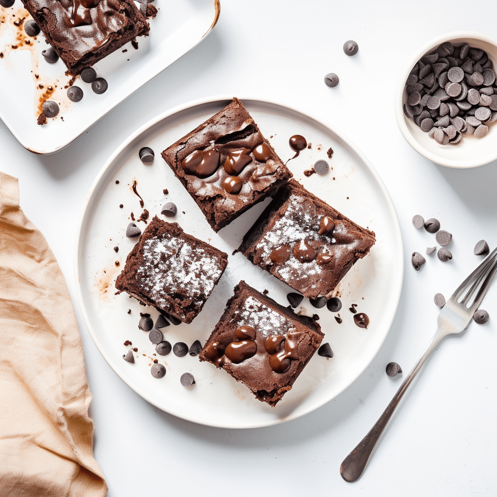 Keto Brownie Baking