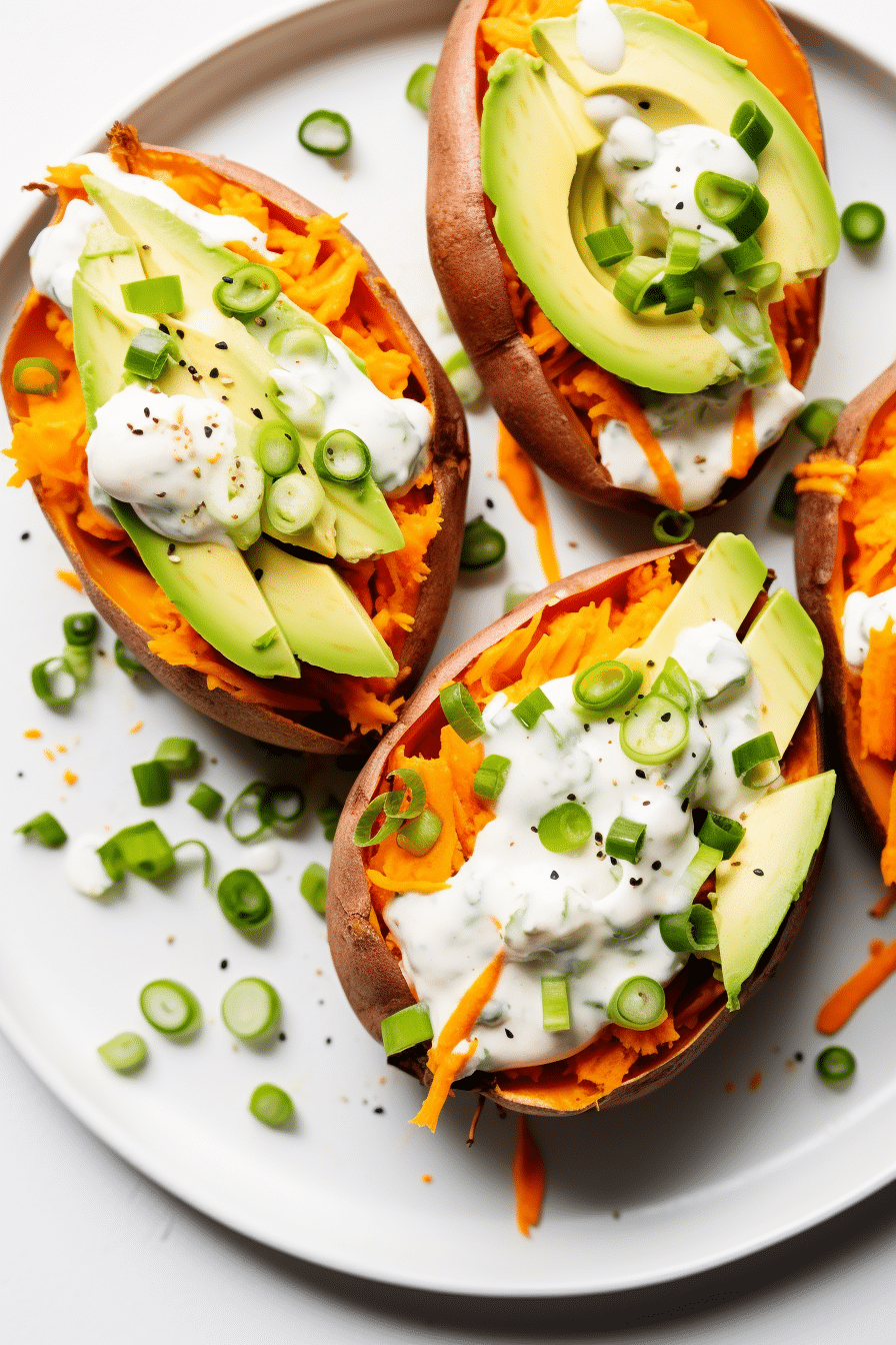 Keto Buffalo Chicken Stuffed Avocados