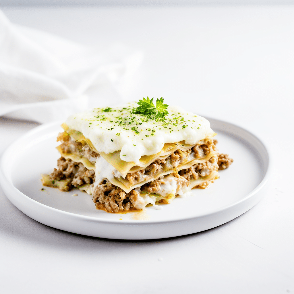 Keto Cabbage Lasagna Ready to Serve