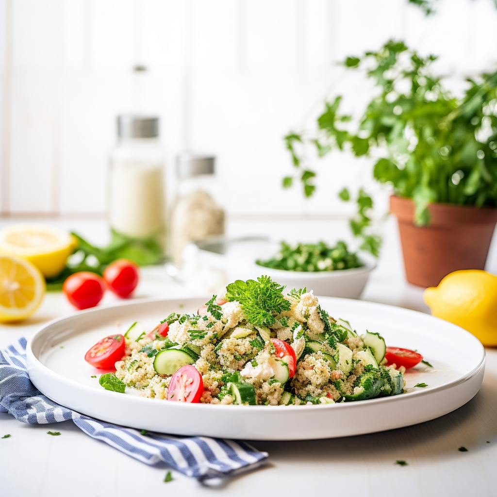 Experience the Freshness Keto Cauliflower Tabbouleh Recipe for a