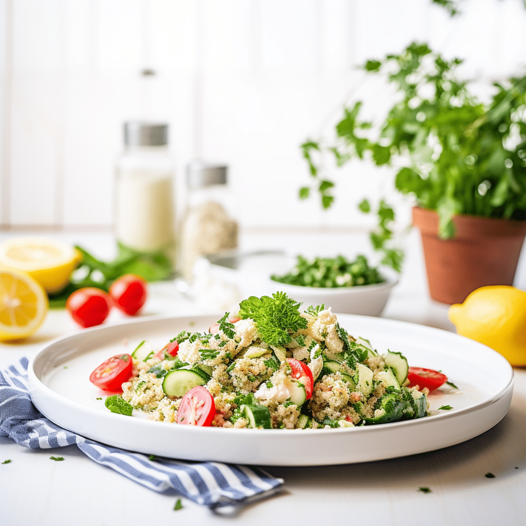 Keto Cauliflower Tabbouleh