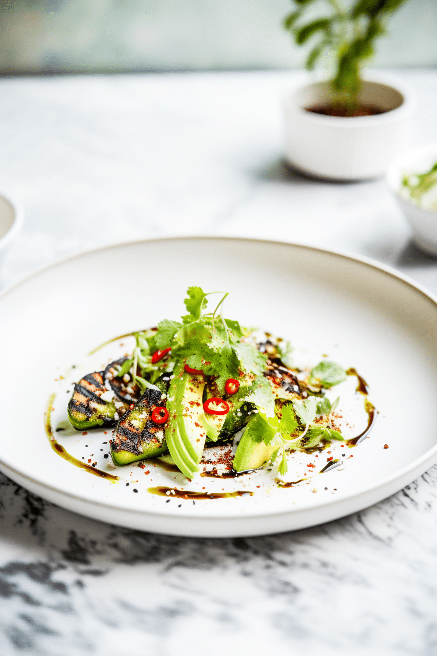 Grilled Scallions for Salad