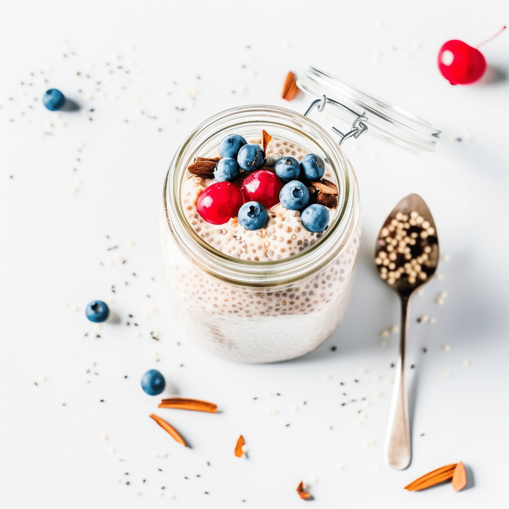 Keto Chia Pudding Preparation
