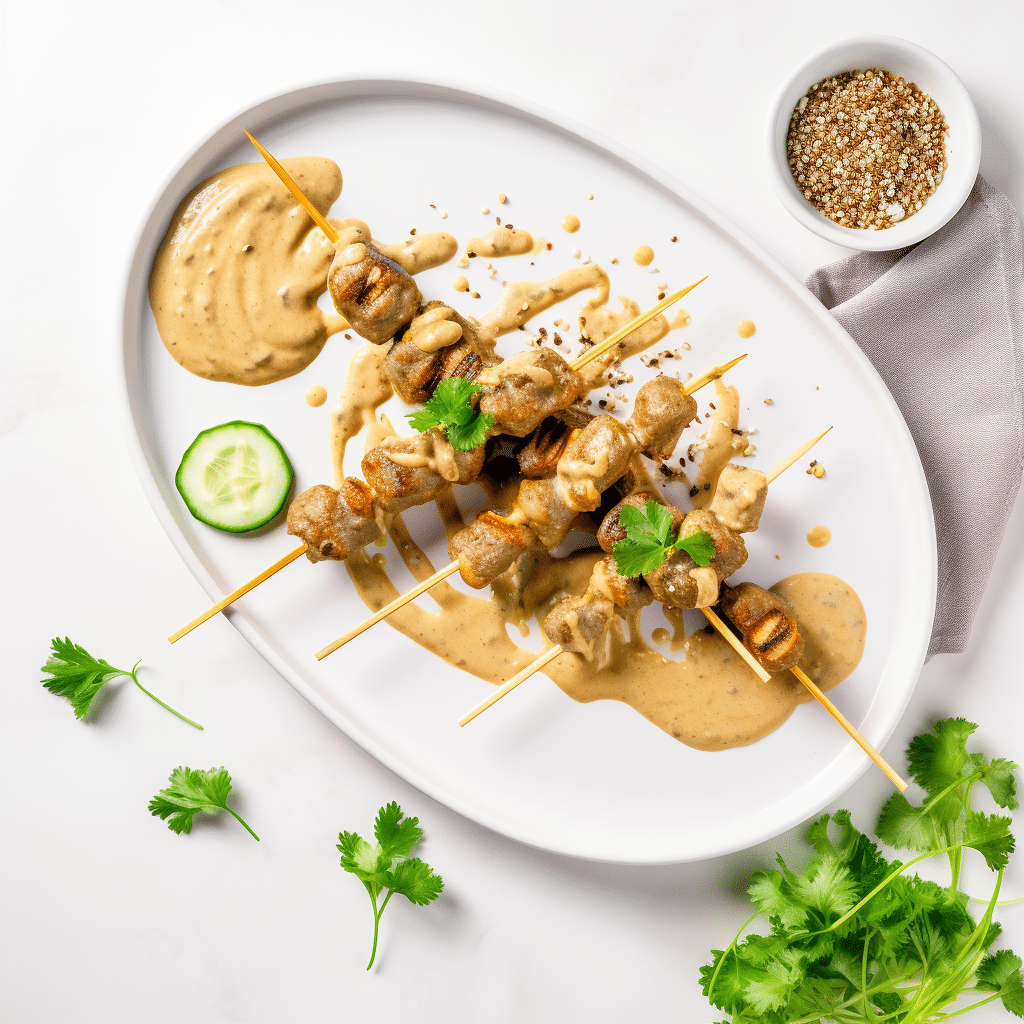 Keto Chicken Satay Grilling