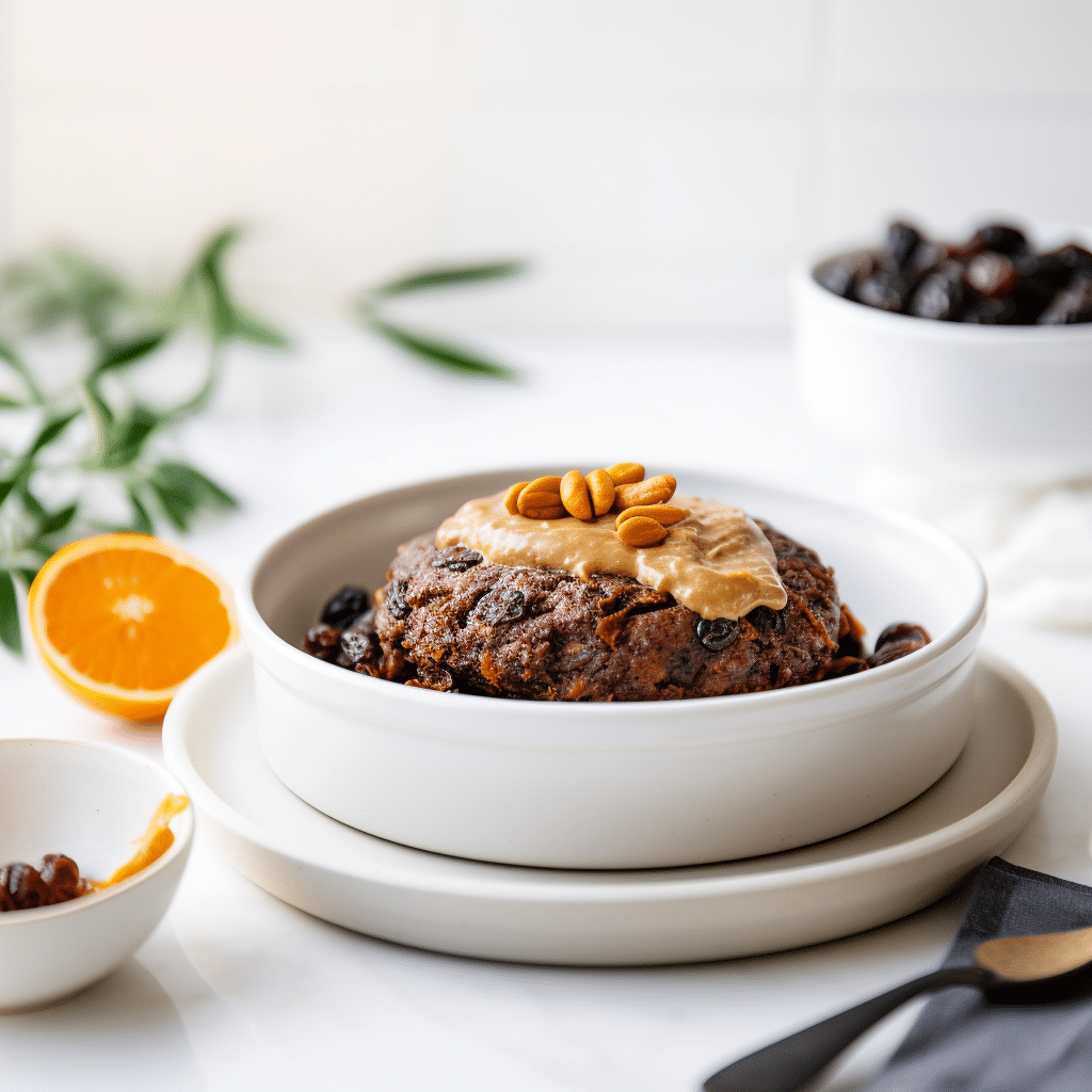 Keto Christmas Pudding Preparation