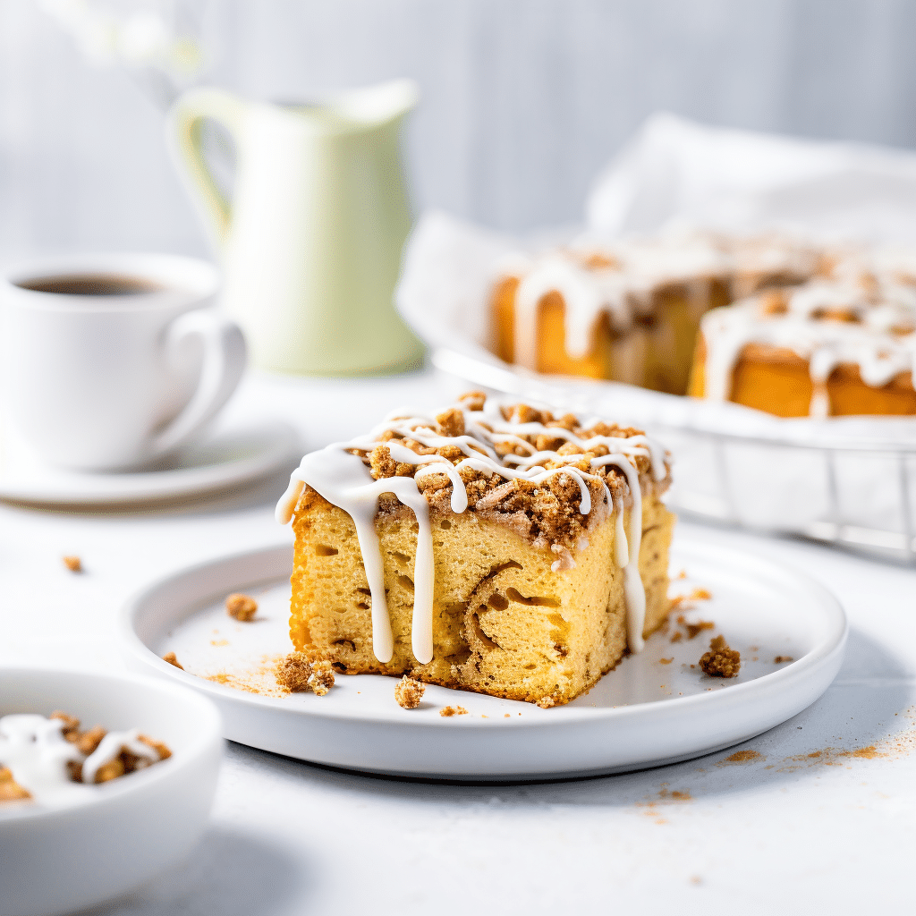 Keto Coffee Cake with Streusel Topping