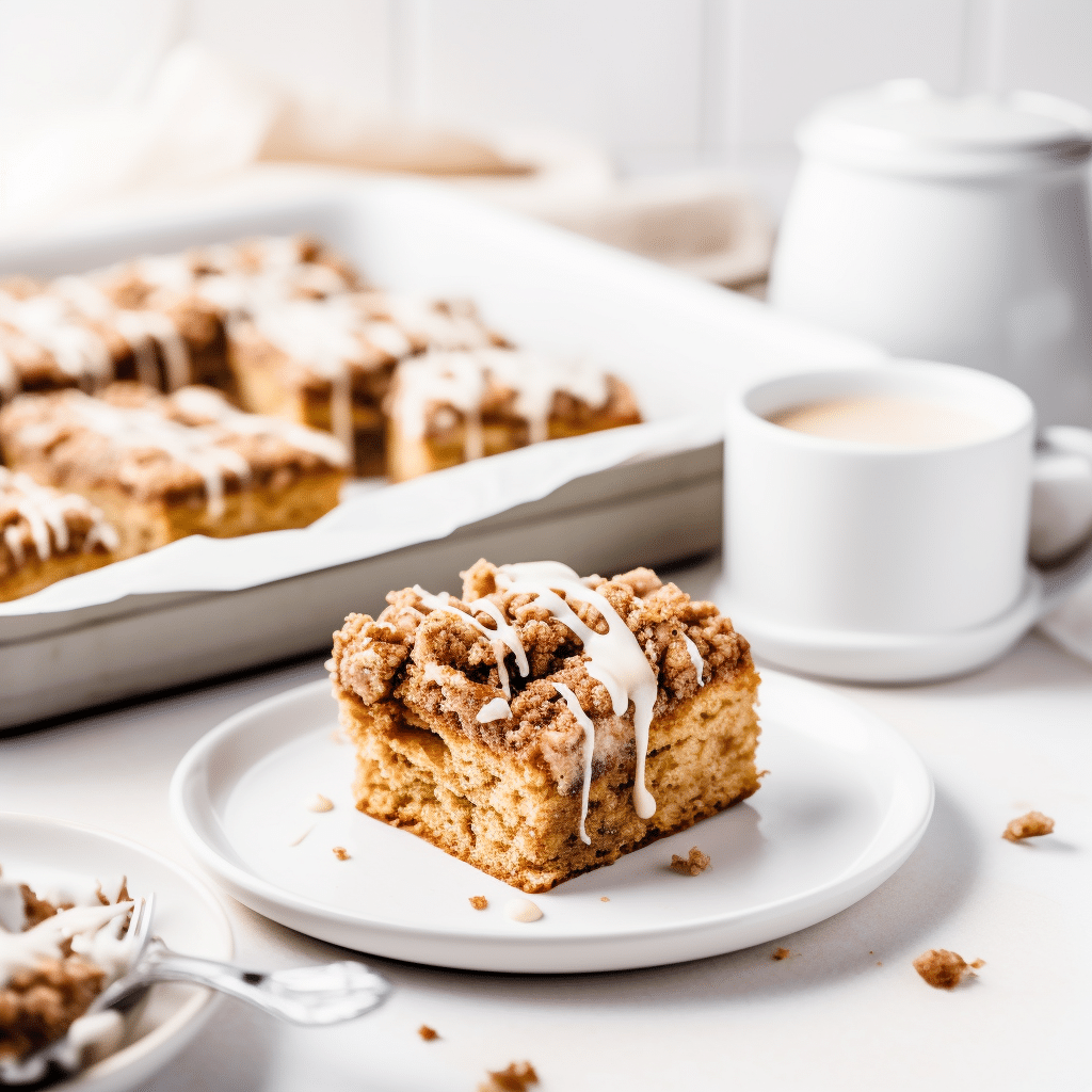 Keto Coffee Cake Batter Preparation