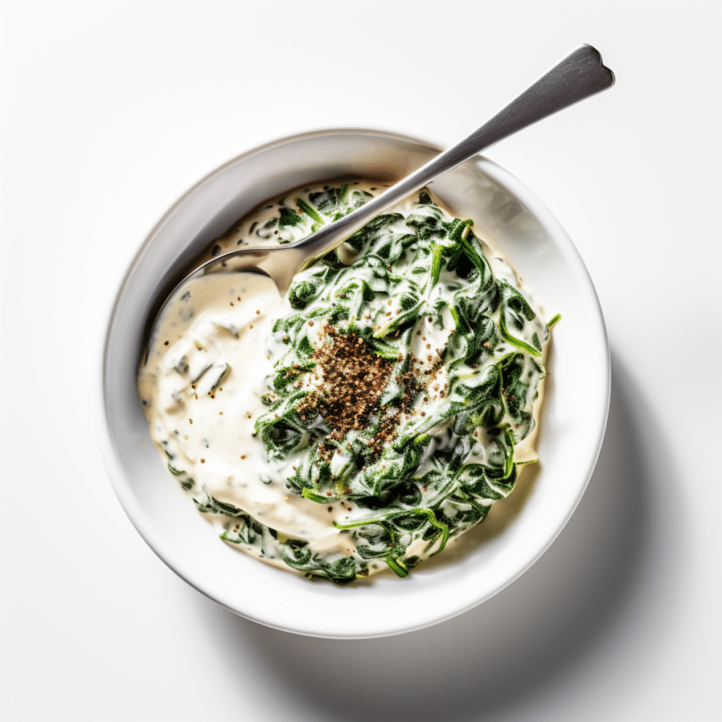 "Quick and Easy Keto Creamed Spinach Recipe - High in Flavor, Low in Carbs"