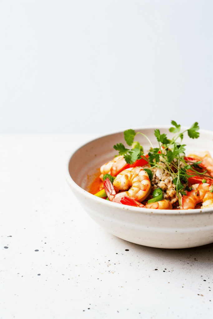 Keto Creole Shrimp and Cauliflower Rice_001