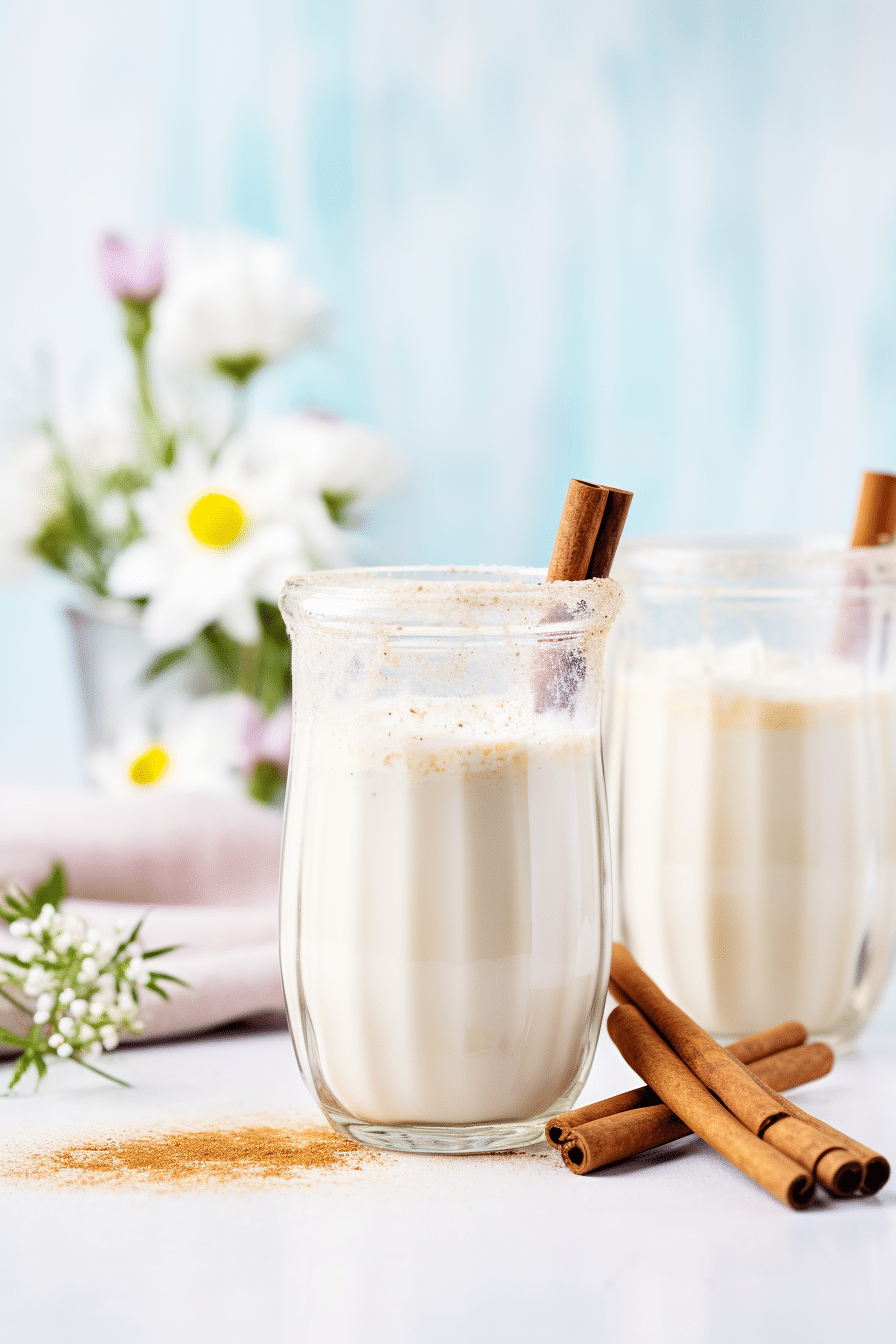 Keto Eggnog Ready to Serve
