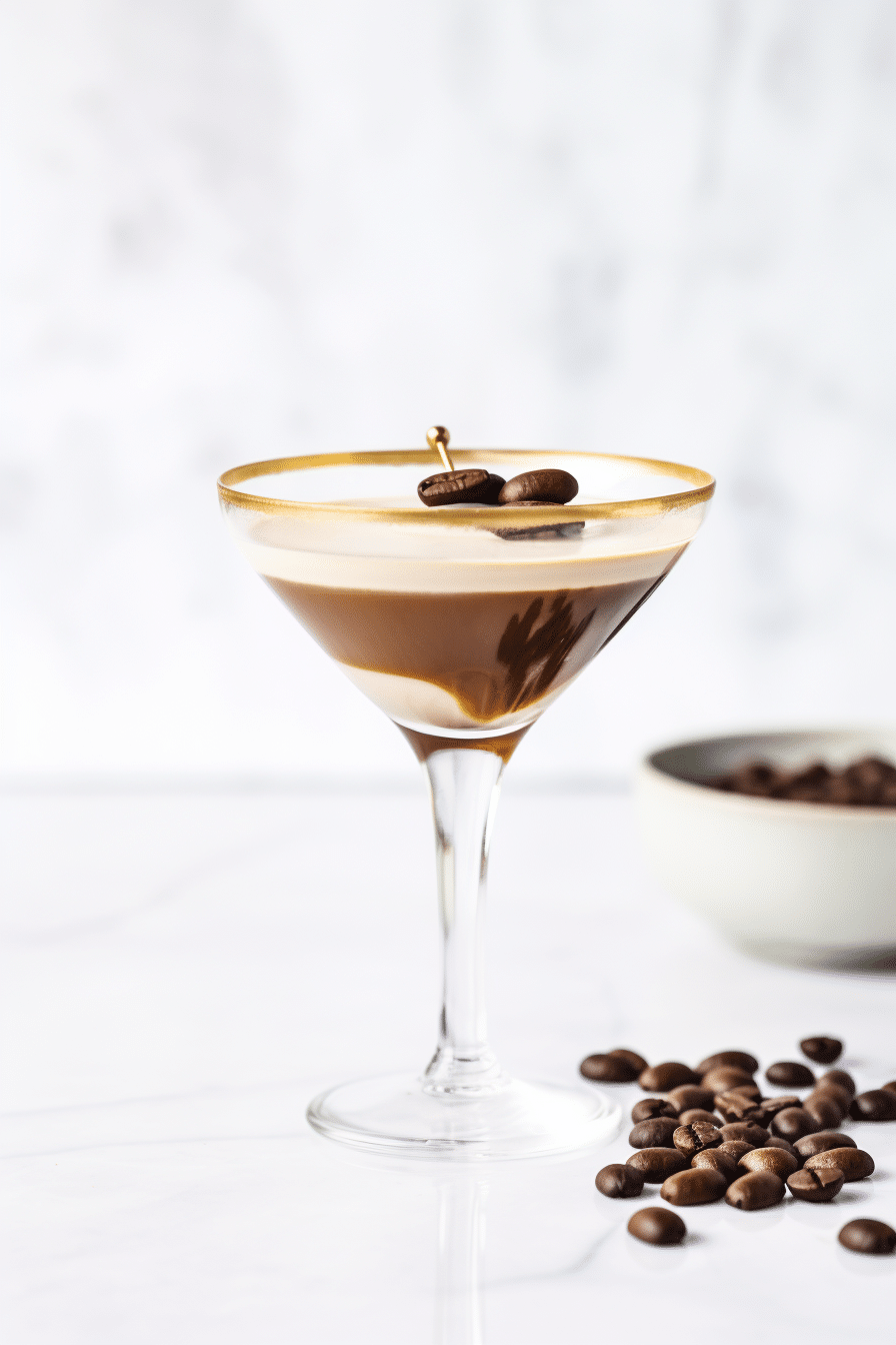 Keto Espresso Martini Serving