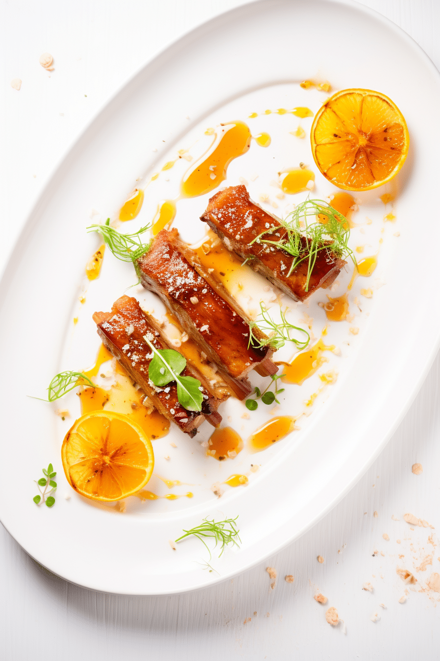 Glazing Keto Fennel and Orange Glazed Pork Belly