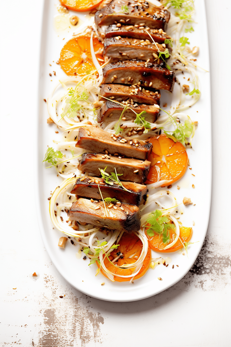 Keto Fennel and Orange Glazed Pork Belly