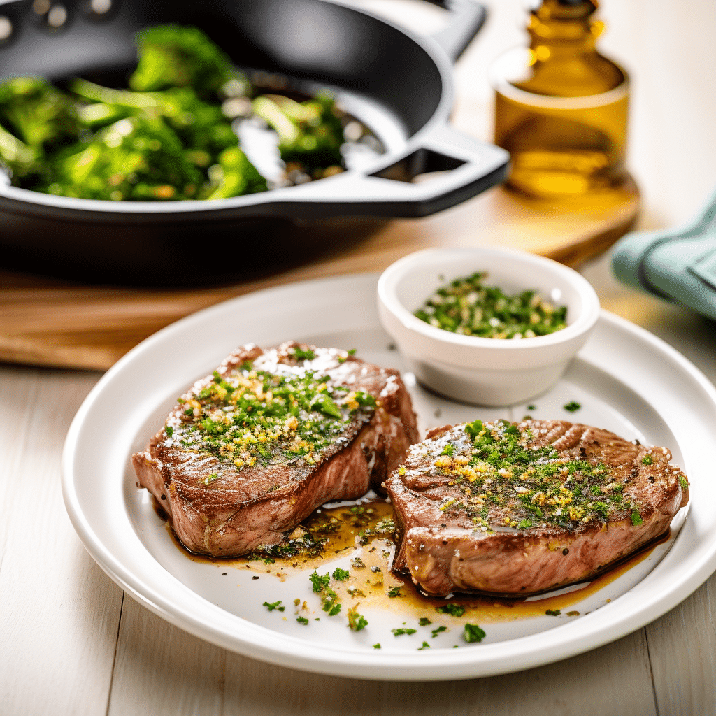 Keto Garlic Butter Steak Skillet
