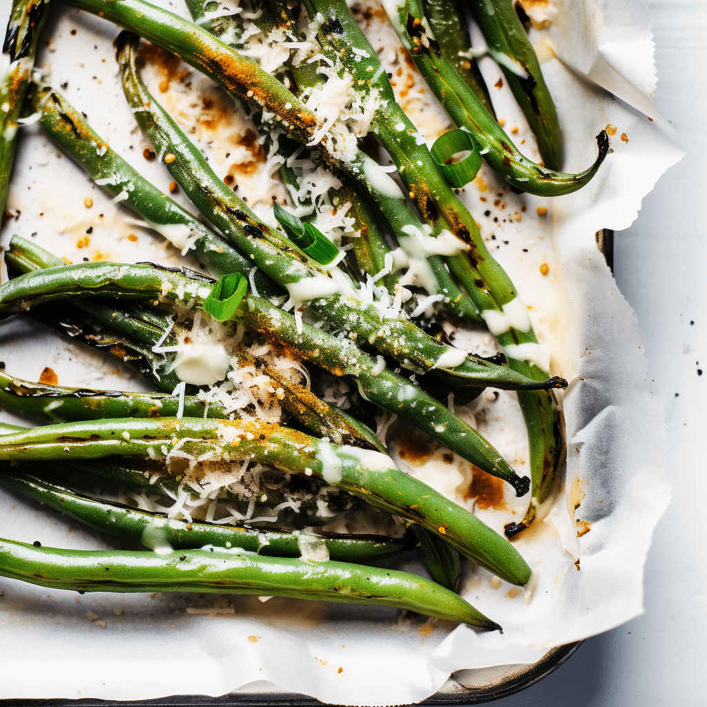 Keto Garlic Parmesan Green Beans Recipe