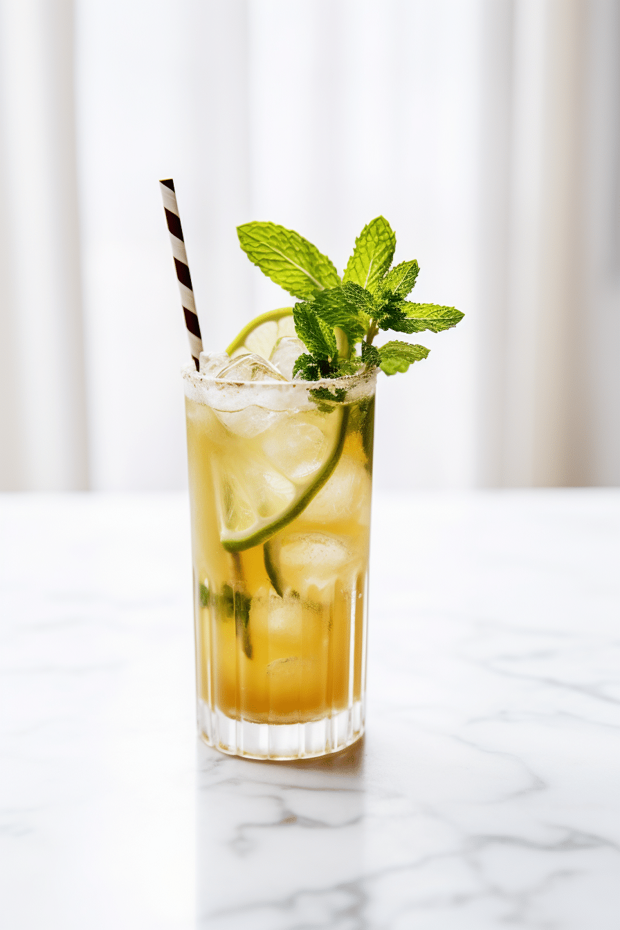 Keto Ginger Spice Cocktail