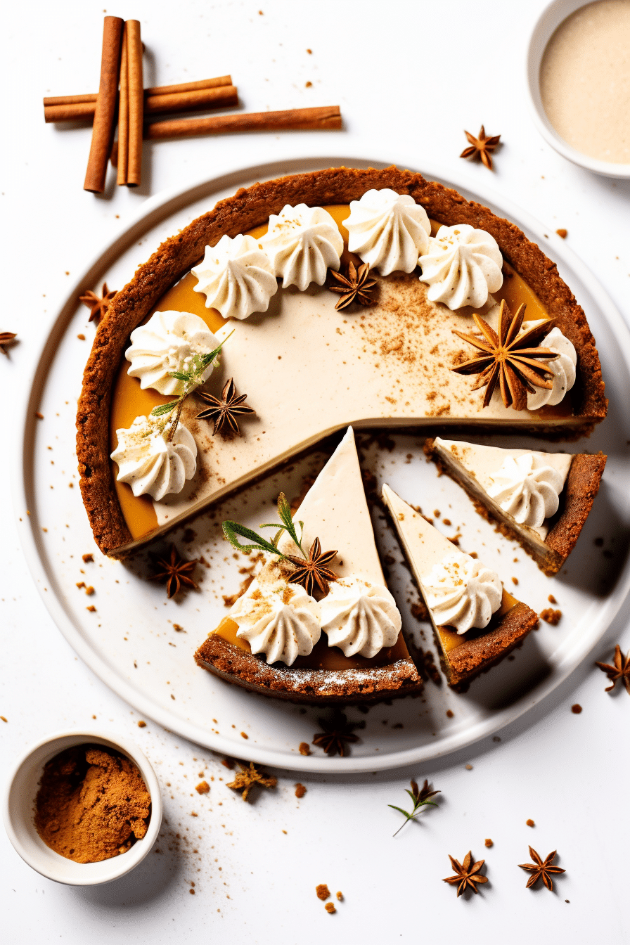 Keto Gingerbread Cheesecake
