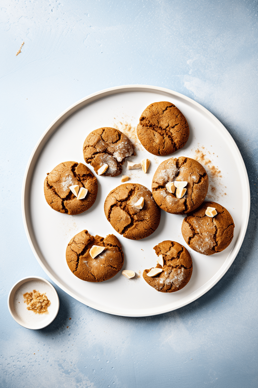 Baked Keto Gingerbread Cookies