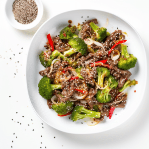 keto ground beef and broccoli stir fry recipe_003