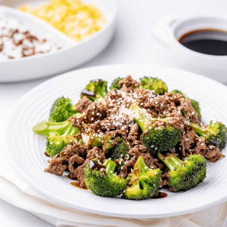 Quick and Easy Keto Ground Beef and Broccoli Stir Fry Recipe ...