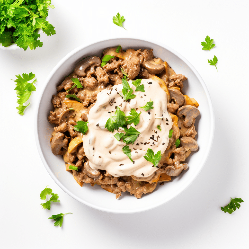 keto ground beef stroganoff recipe_003