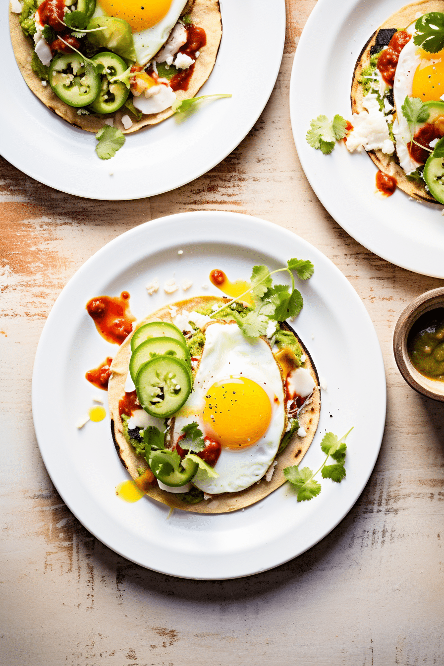 Keto Huevos Rancheros with Cauliflower Tortillas