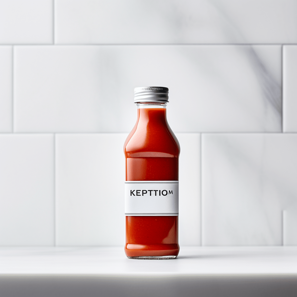 Keto Ketchup Serving Suggestion