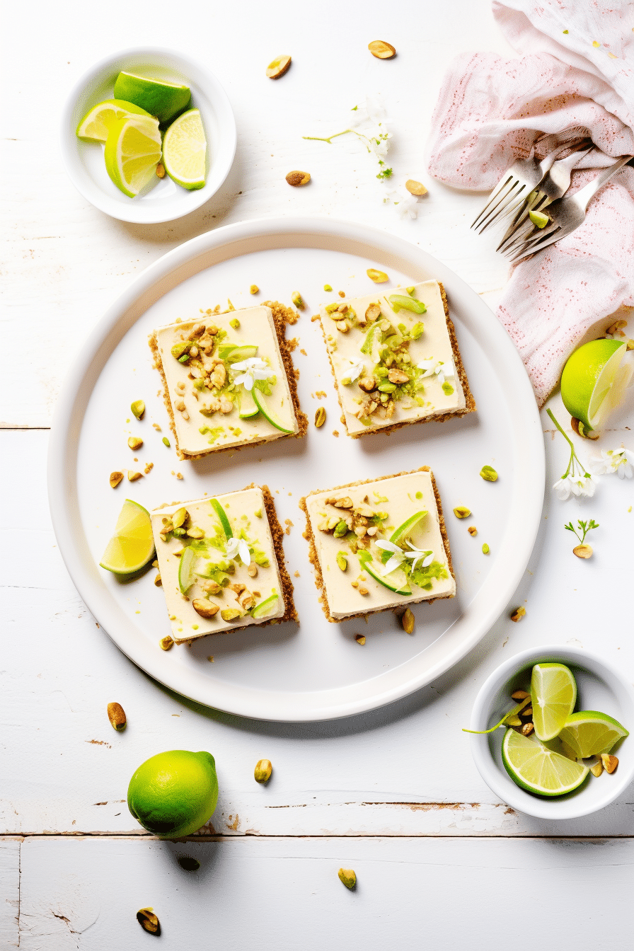 Keto Key Lime Pie Bars