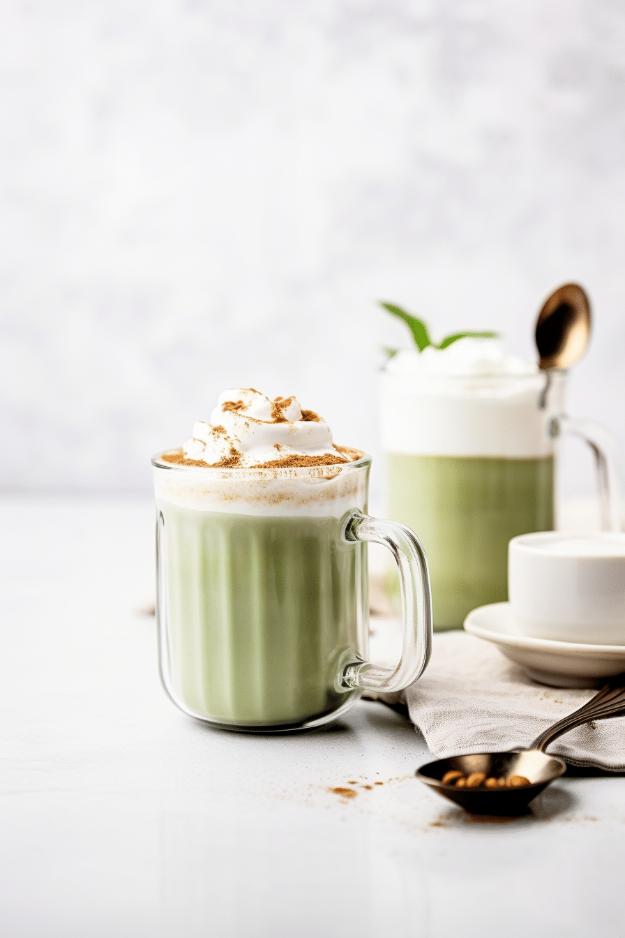 Ingredients for Keto Matcha Coconut Latte