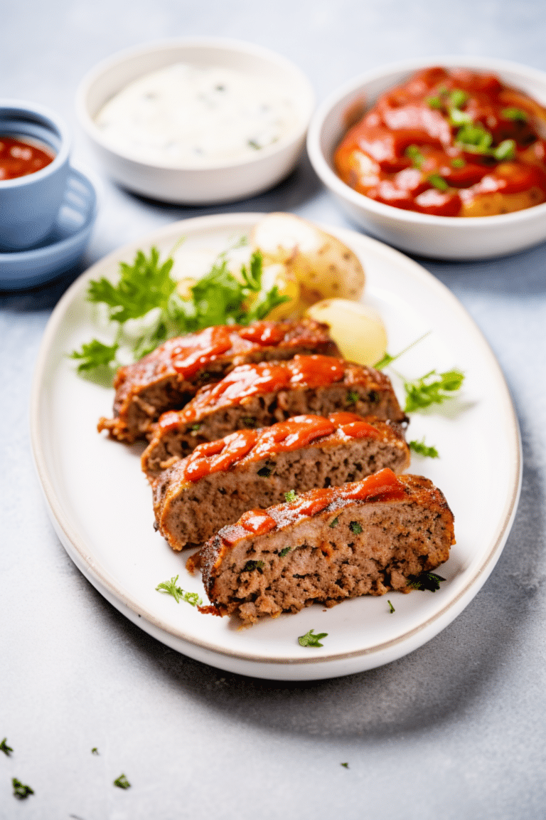 Keto Meatloaf with Almond Flour_001
