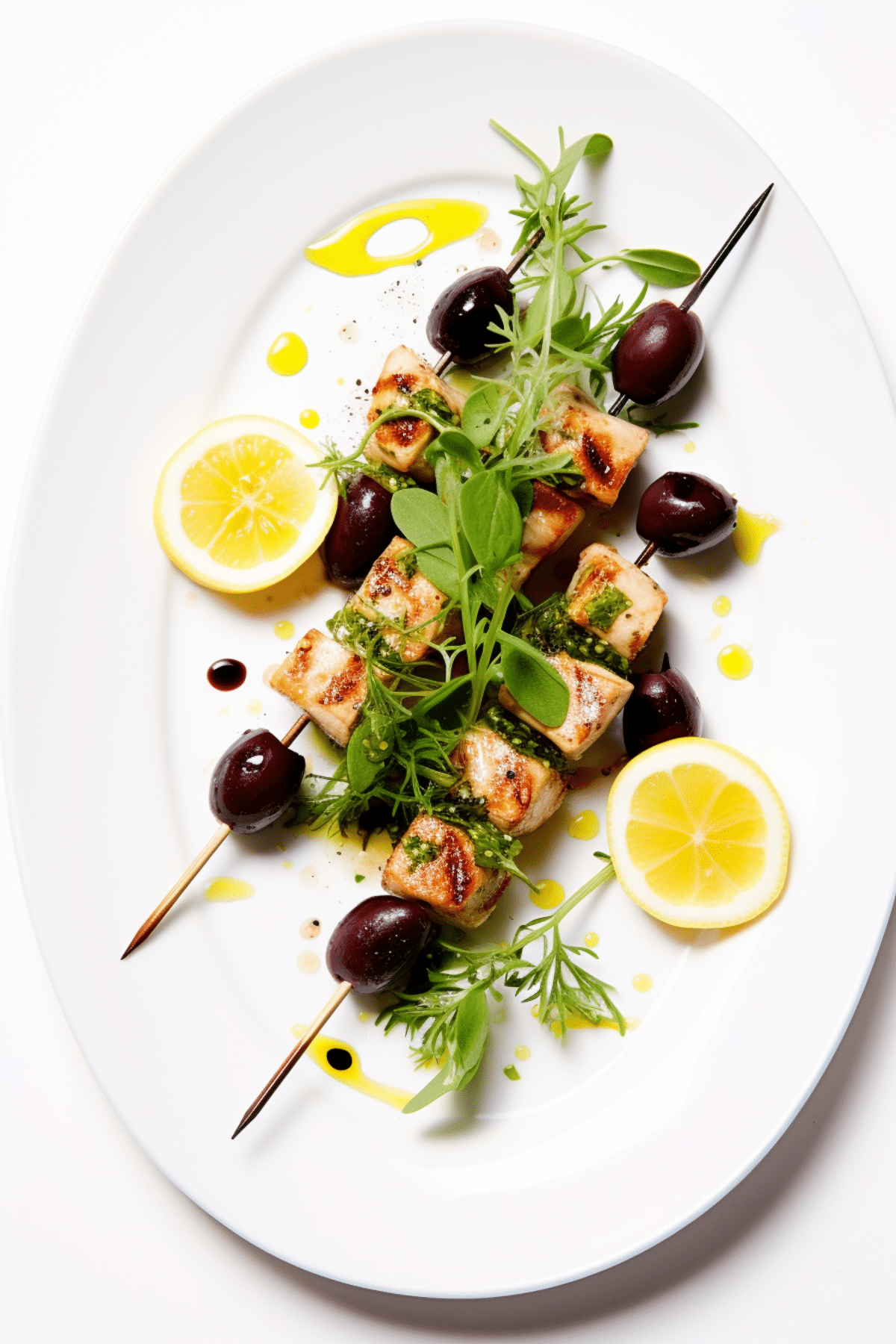 Keto Mediterranean Chicken and Olive Skewers_001