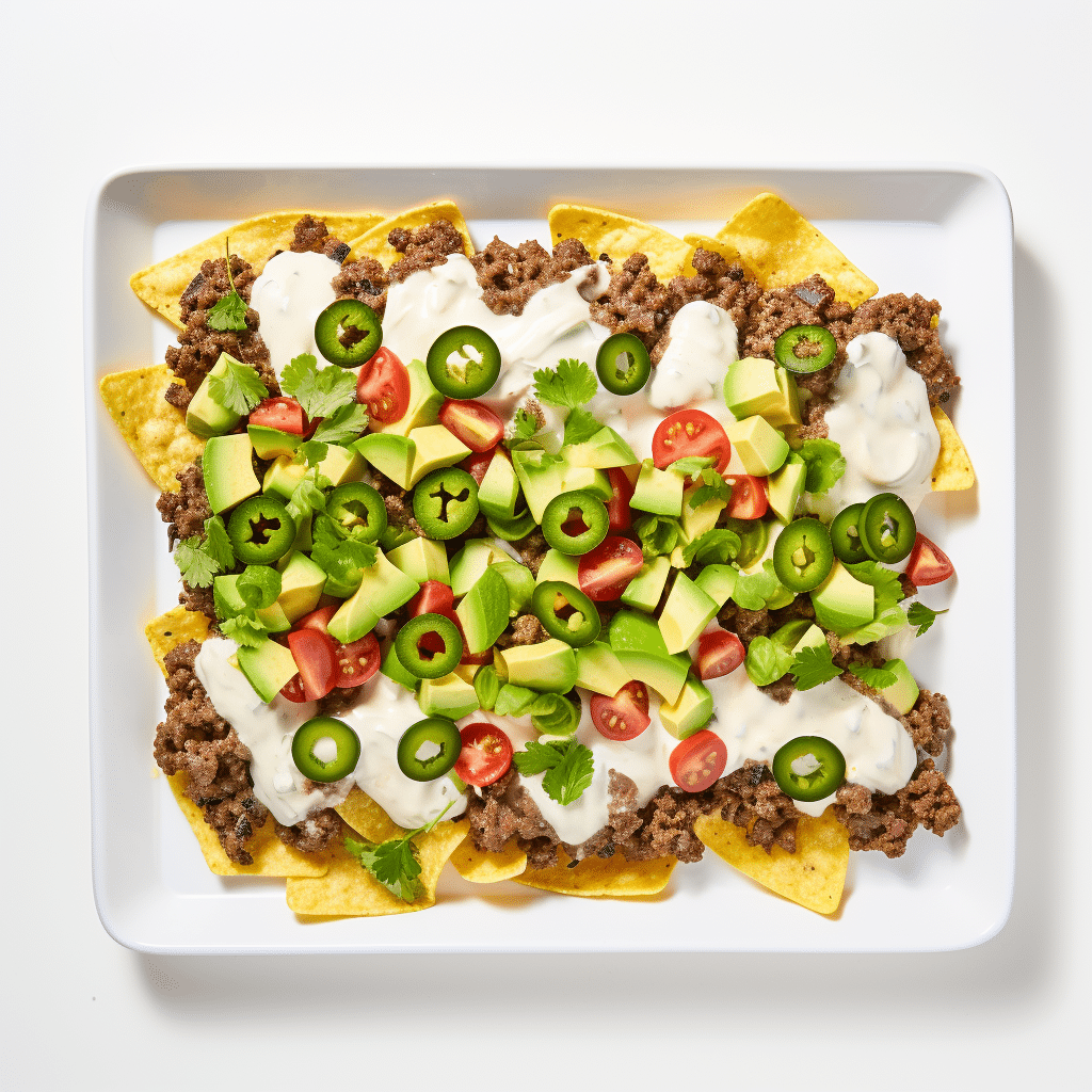 Keto Nachos Plated