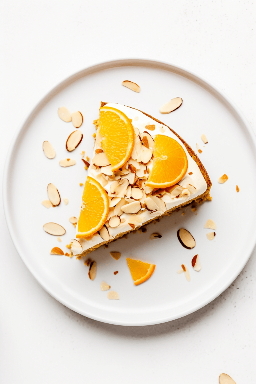 Ingredients for Keto Orange Almond Cake