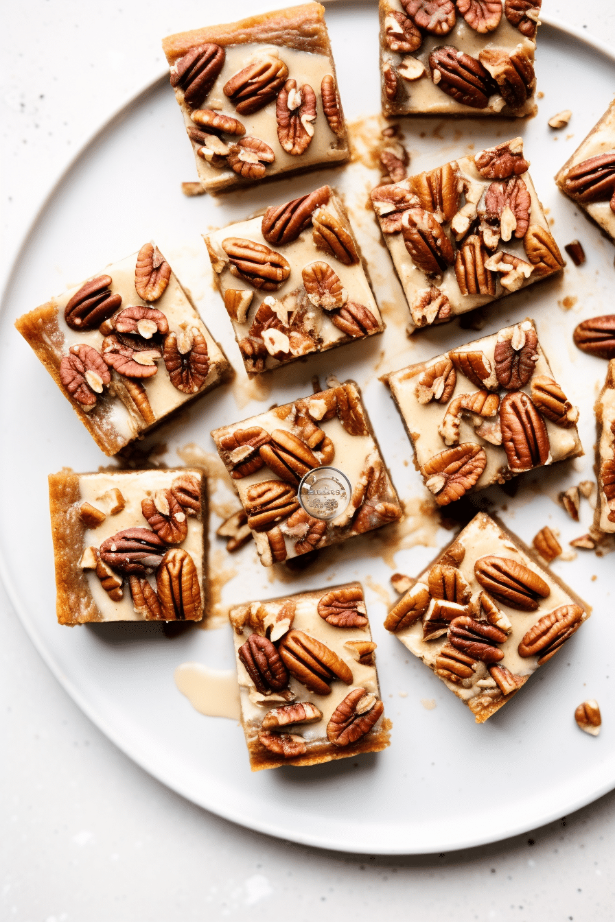 Ingredients for Keto Pecan Pie Bars