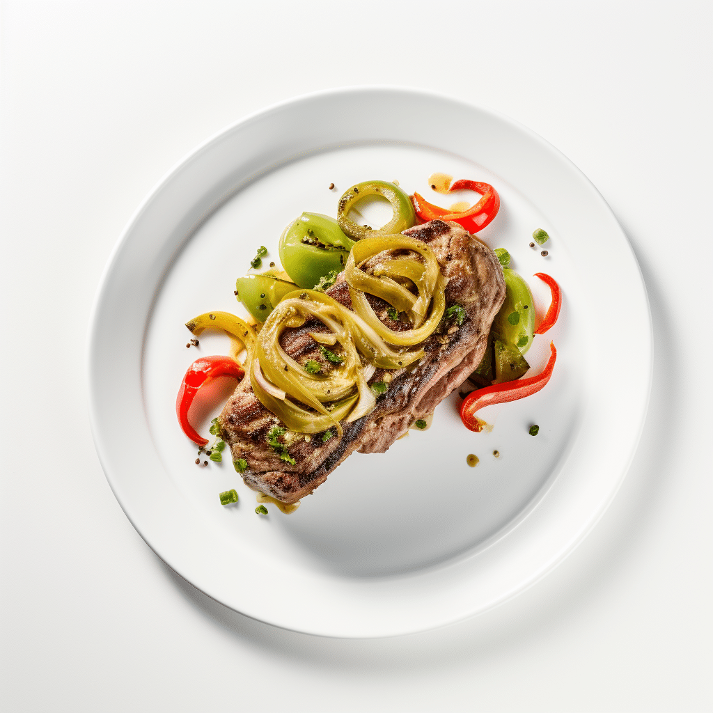 Keto Philly Cheesesteak Ready to Serve
