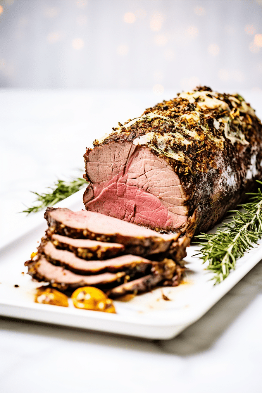 Keto Porcini Rubbed Prime Rib Roast