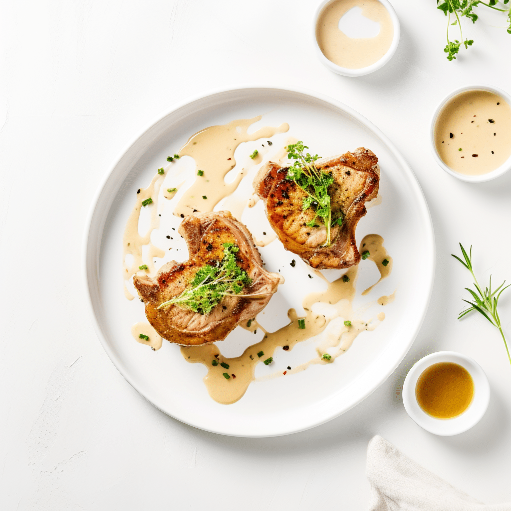 Keto Pork Chop Preparation