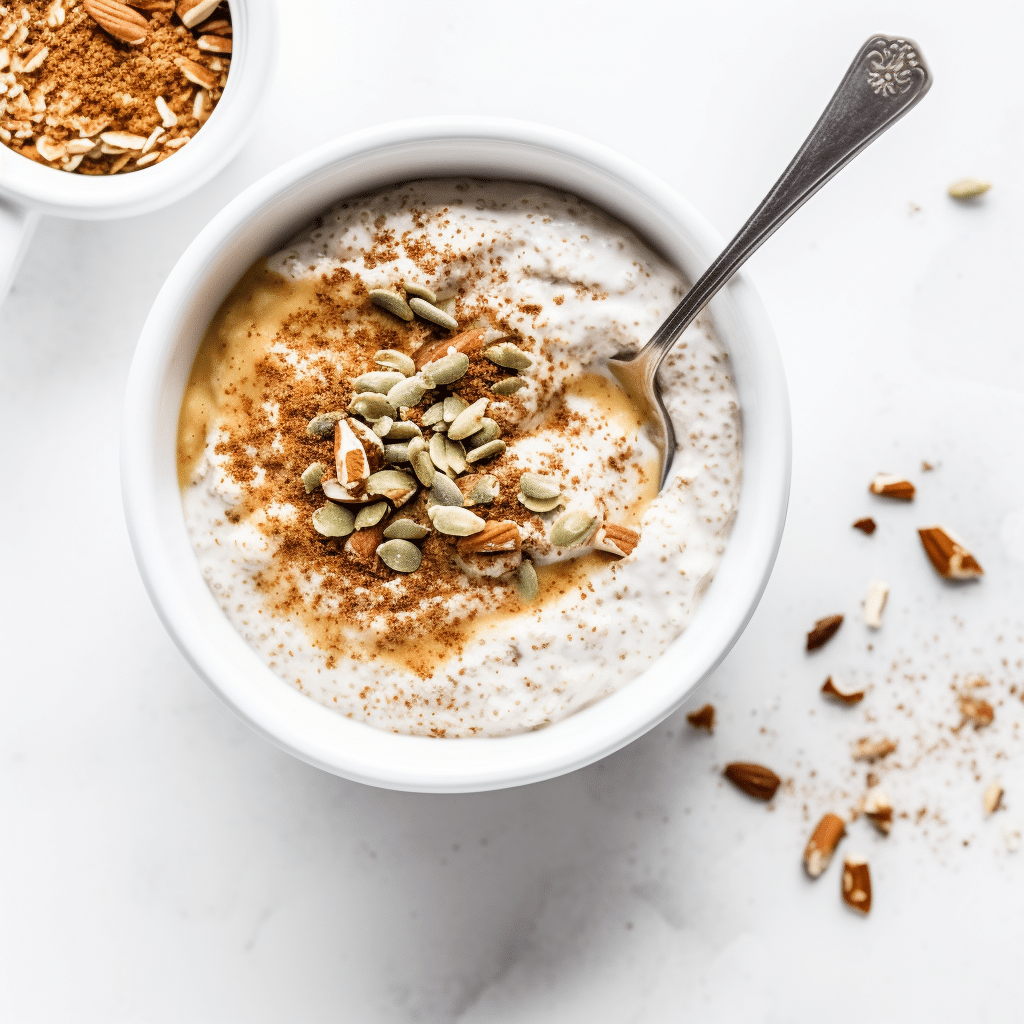 Cooking Creamy Keto Porridge