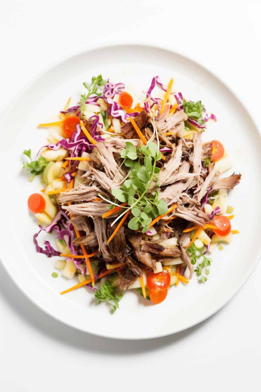 Keto Pulled Pork with Cabbage Slaw