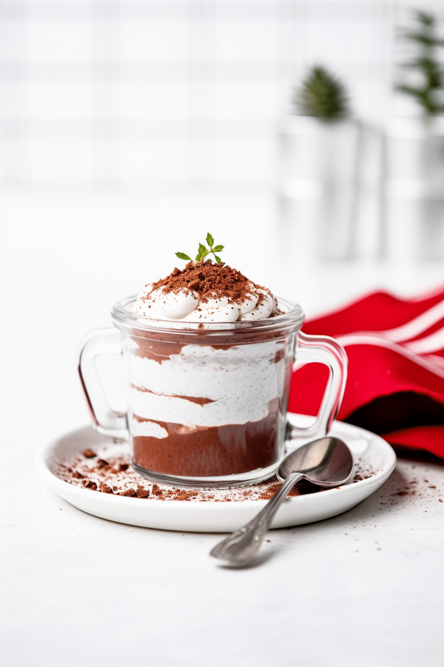 Keto Red Velvet Chia Pudding