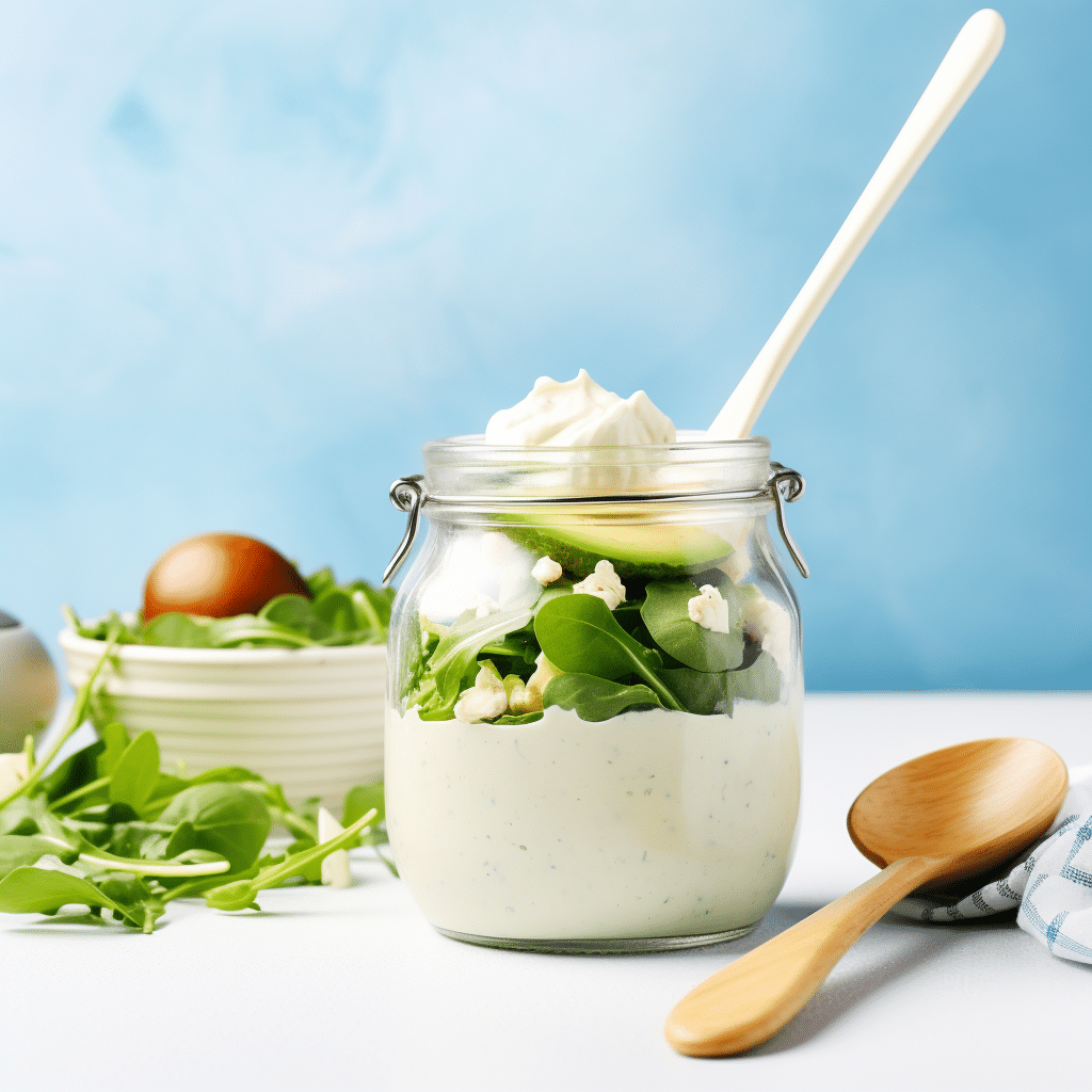 Keto Salad Dressing Preparation