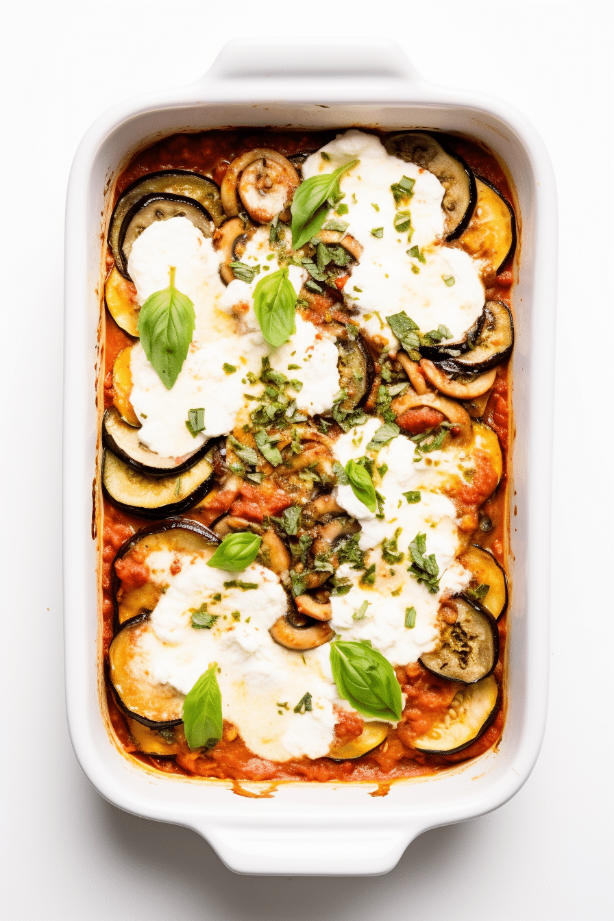 Keto Shrimp and Eggplant Parmesan